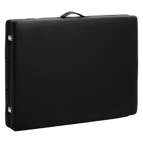 BALANCE wooden folding massage table 2 segment 190x70 black - BVShop