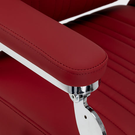 Gabbiano Elias barber chair red - BVShop