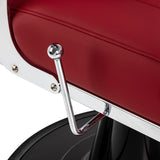 Gabbiano Elias barber chair red - BVShop