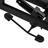 Face opening detail on grey Balance Solidum 3 massage table