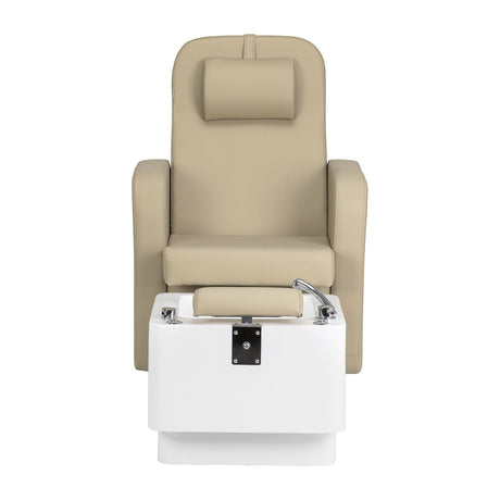 Sillon Elysia pedicure chair adjustable footrest Velcro cushion ergonomic salon