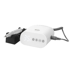 EXO Flux white nail drill machine for professional manicure and pedicure
