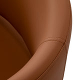 4RICO Novo modern brown waiting room chair