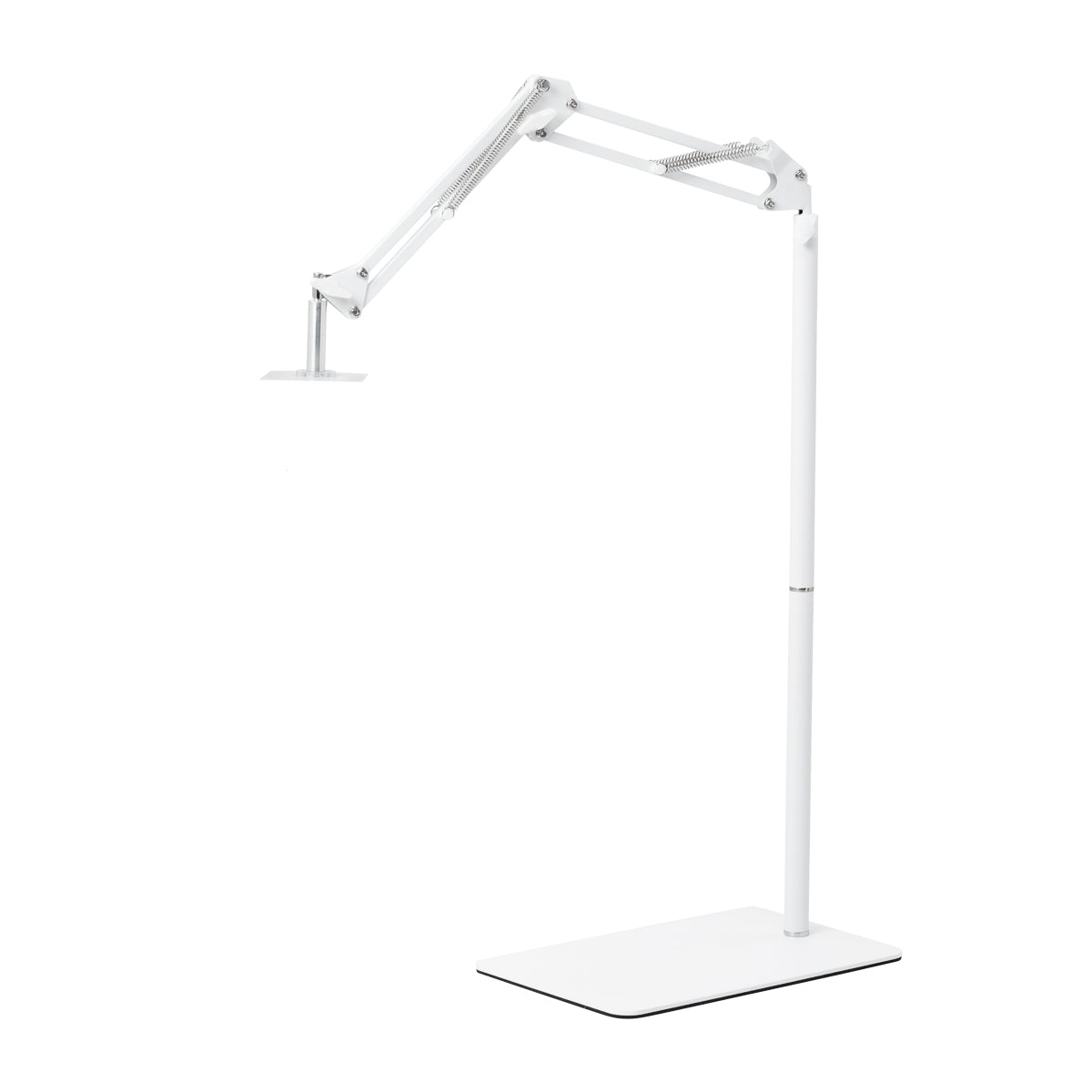 GLOW reguliuojamas UV/LED pedikiūro lempos stovas – baltas; lankstinė svirtis, kita padėtis