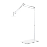 GLOW reguliuojamas UV/LED pedikiūro lempos stovas – baltas; lankstinė svirtis, kita padėtis