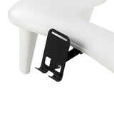 Manicure armrest with space underneath for UV LED nail lamp