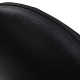 ACTIVESHOP 6001 juodo dirbtinės odos balno apmušalo detalė