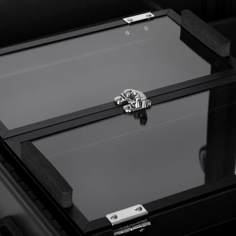 Portable beauty workstation with power sockets and connection ports