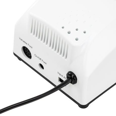 Saeyang Marathon N7 Nagų Freza Su SH37LN – 100W · Prijungimo lizdai