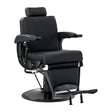 Gabbiano Continental Barberio Kėdė Su Masažu – Juoda · Bendras vaizdas