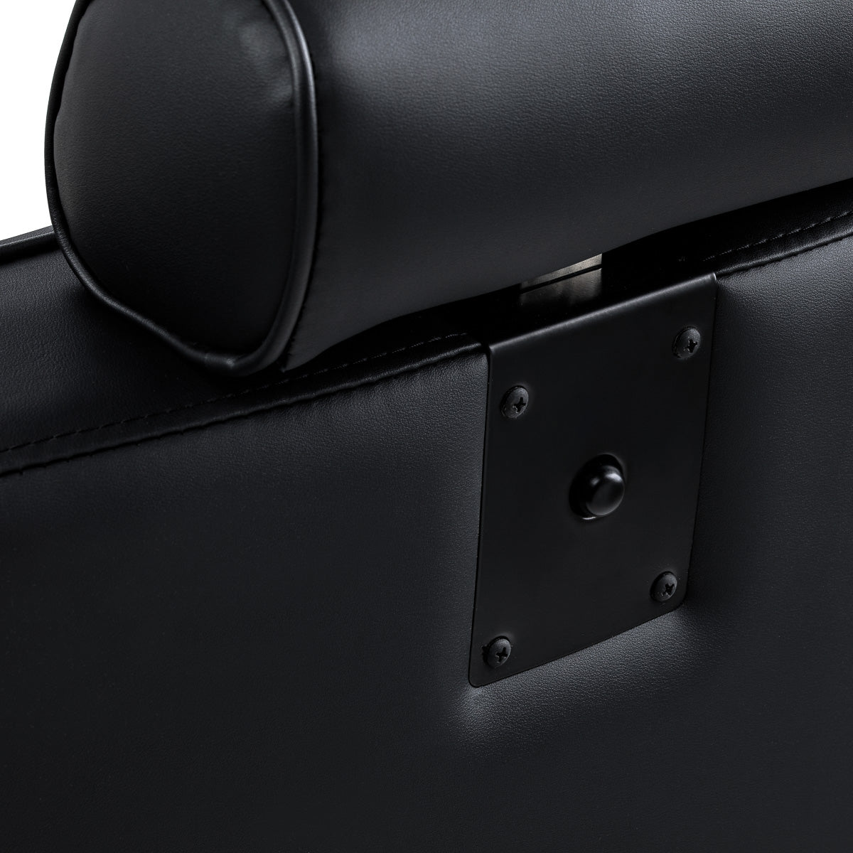 Gabbiano Continental Barberio Kėdė Su Masažu – Juoda · Galinės dalies detalė