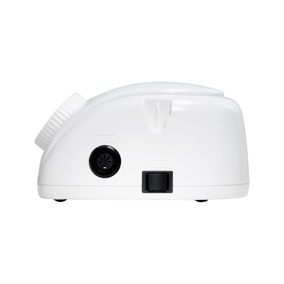 EXO Futura Nagų Freza 65W – Balta · Prijungimo lizdai