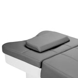 Gabbiano Head Spa 017 hair washing bed in grey with padded cushion and adjustable headrest for comfortable hair washing.