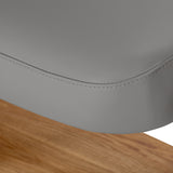 Sillon Relax · pilkas · užvalkalo krašto siūlė