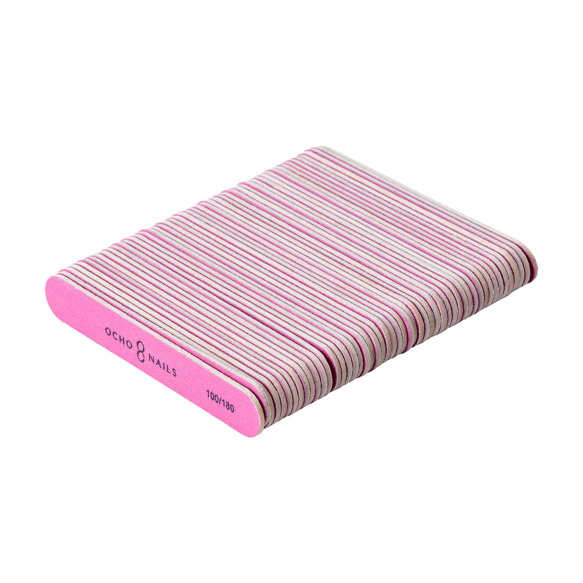 Ocho Nails mini straight nail file set for salon manicure