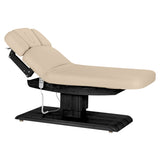 Elektrinis SPA Gultas Sillon Relax – Smėlio Spalvos, Juodas Pagrindas · Atlenkta padėtis