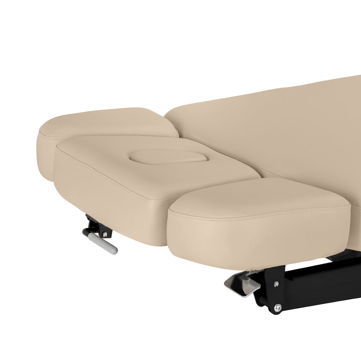 Elektrinis SPA Gultas Sillon Relax – Smėlio Spalvos, Juodas Pagrindas · Galvos atramos šonai