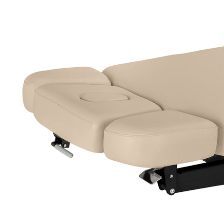 Elektrinis SPA Gultas Sillon Relax – Smėlio Spalvos, Juodas Pagrindas · Galvos atramos šonai