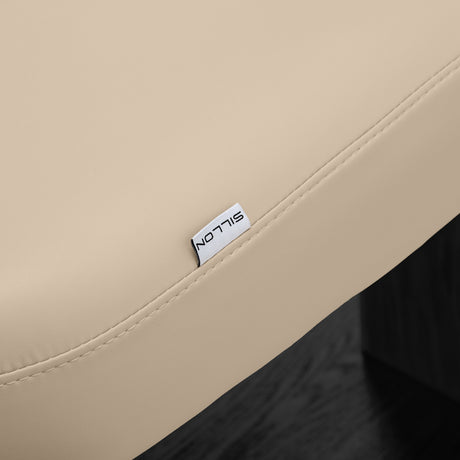 Elektrinis SPA Gultas Sillon Relax – Smėlio Spalvos, Juodas Pagrindas · Nuimamo užvalkalo detalė