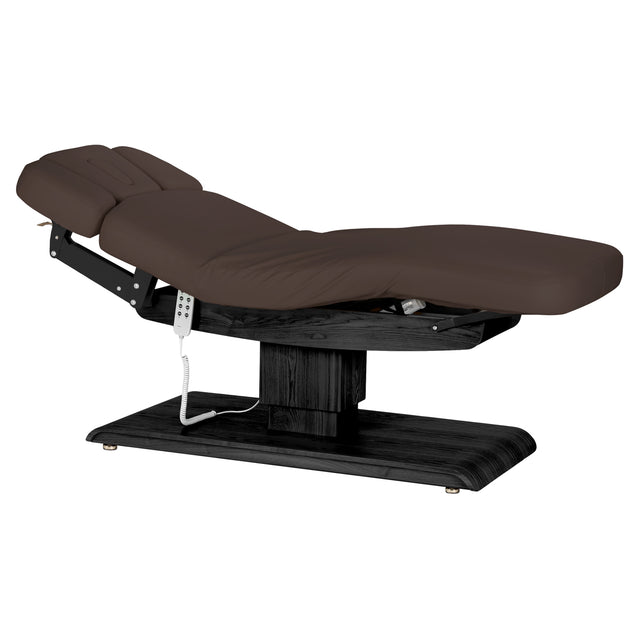Elektrinis SPA Gultas Sillon Relax – Tamsiai Rudas, Juodas Pagrindas · Bendras vaizdas