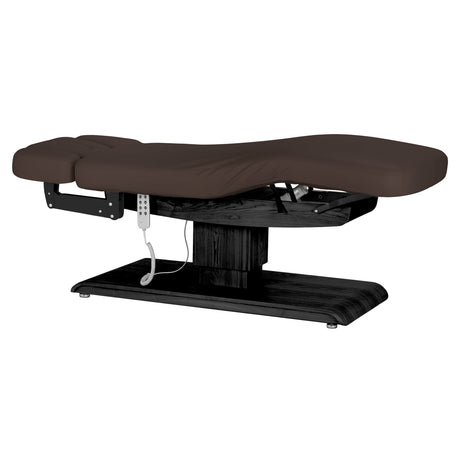 Elektrinis SPA Gultas Sillon Relax – Tamsiai Rudas, Juodas Pagrindas · Bendras vaizdas
