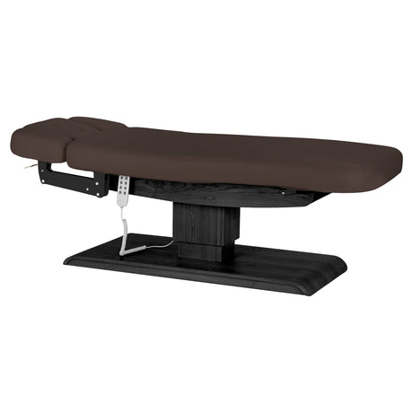 Elektrinis SPA Gultas Sillon Relax – Tamsiai Rudas, Juodas Pagrindas · Bendras vaizdas