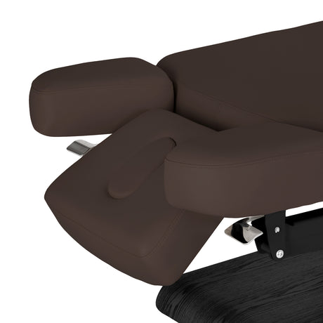 Elektrinis SPA Gultas Sillon Relax – Tamsiai Rudas, Juodas Pagrindas · Galvos atramos šonai