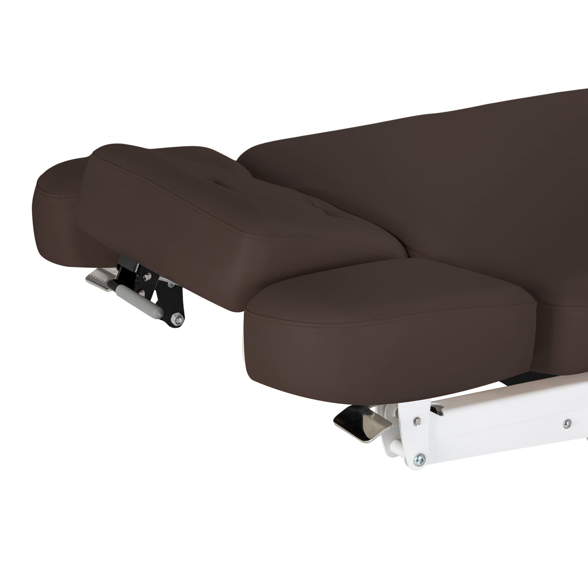 Elektrinis SPA Gultas Sillon Relax – Tamsiai Rudas, Juodas Pagrindas · Galvos atramos šonai