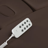 Elektrinis SPA Gultas Sillon Relax – Tamsiai Rudas, Juodas Pagrindas · Valdymo pultelis