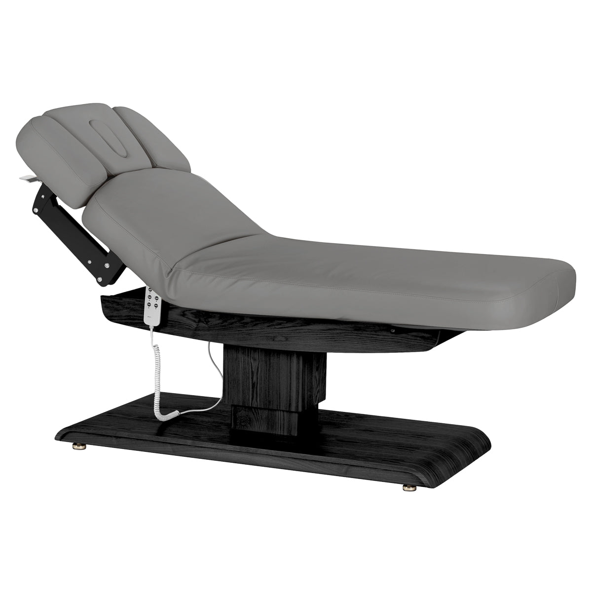 Elektrinis SPA Gultas Sillon Relax – Pilkas, Juodas Pagrindas · Atlenkta padėtis