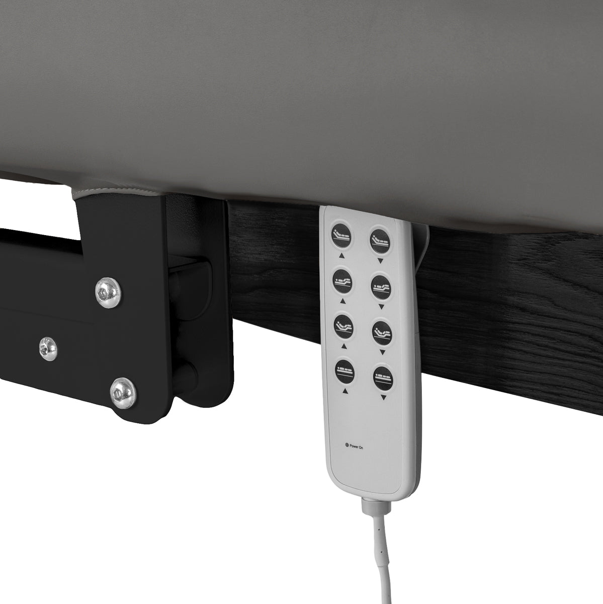 Elektrinis SPA Gultas Sillon Relax – Pilkas, Juodas Pagrindas · Valdymo pultelis