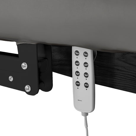 Elektrinis SPA Gultas Sillon Relax – Pilkas, Juodas Pagrindas · Valdymo pultelis