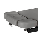 Elektrinis SPA Gultas Sillon Relax – Pilkas, Juodas Pagrindas · Galvos atramos šonai