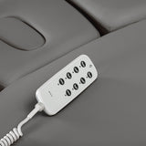 Elektrinis SPA Gultas Sillon Relax – Pilkas, Juodas Pagrindas · Valdymo pultelis