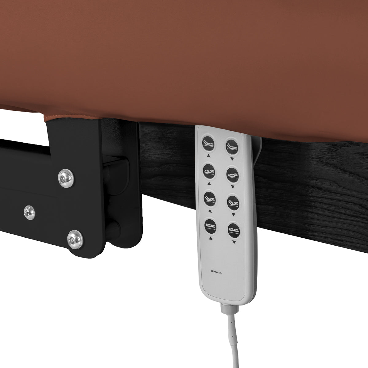 Sillon Relax · rudas / juodas · valdymo pultelis