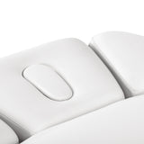 Sillon Relax · baltas / juodas · galvos atrama ir veido anga