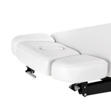 Sillon Relax · baltas / juodas · galvos atrama ir veido anga