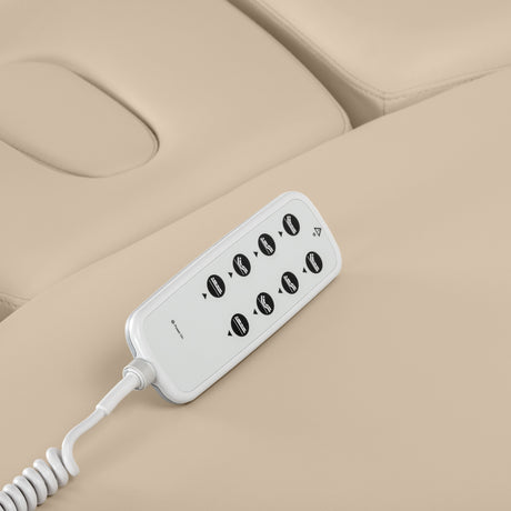 Sillon Relax · smėlio spalvos / šviesiai rudas · valdymo pultelis