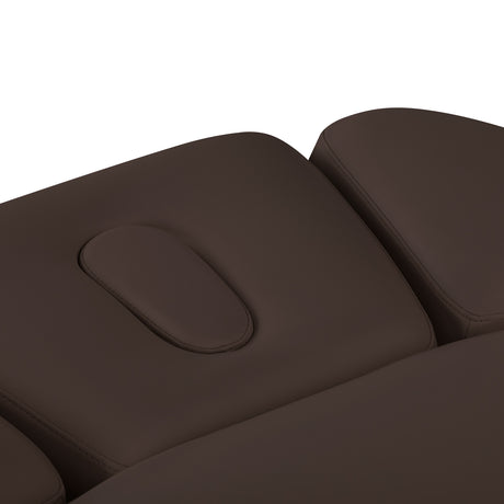 Sillon Relax · tamsiai rudas / šviesiai rudas · galvos atrama ir veido anga