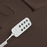 Sillon Relax · tamsiai rudas / šviesiai rudas · valdymo pultelis