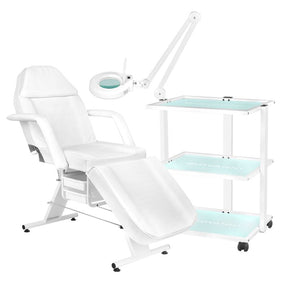 202 basic cosmetic chair + 1040 cosmetic table + s5 led magnifier lamp - BVShop