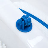 Fotel do pedicure z masażerem stóp BW-100 biały - BVShop