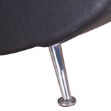 Kanapa do poczekalni Carini BD-6710 czarna - BVShop