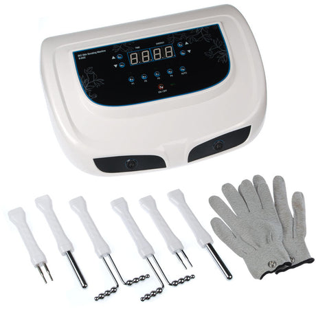 Beauty System 2-in-1 Bio Skin Lifting and Bio Glove, skincare treatment with gloves and lifting device, close-up view of the products.