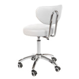 Taboret kosmetyczny BT-229 white - BVShop