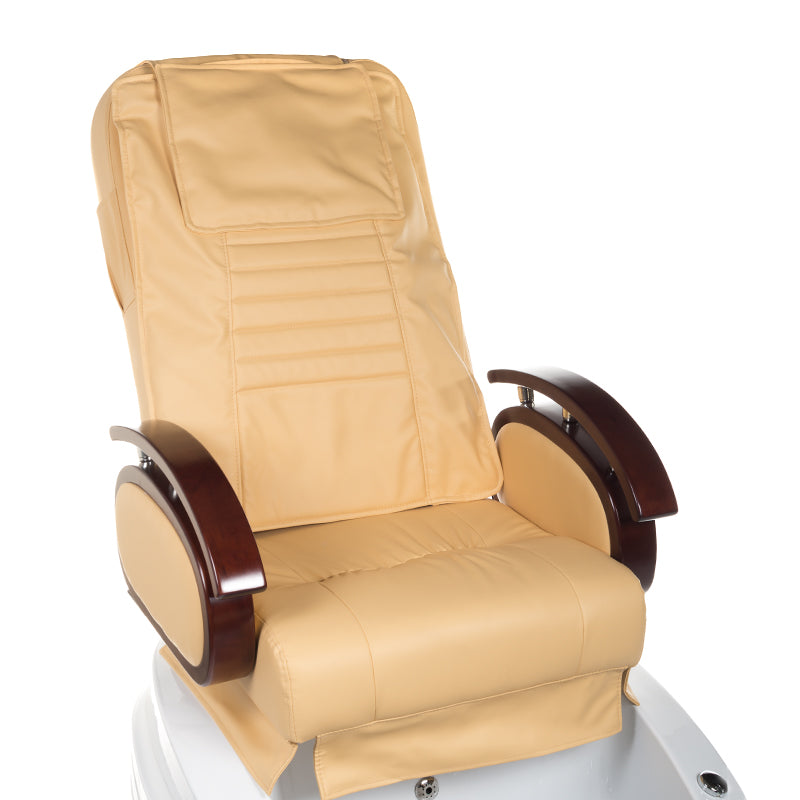 Pedicure chair with massage BR-2307 Beige - BVShop