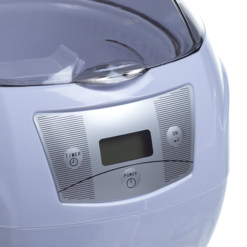 Beauty System Ultrasonic cleaner 750 ml BS-900S with stainless steel tank and digital controls for jewelry and small item cleaning.