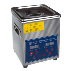 Beauty System Hydro ultrasonic cleaner 1.6L BS-UC2 with 50W power, shown with stainless steel tank and control panel.