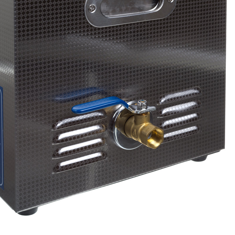 Beauty System Ultrasonic Cleaner 10L BS-UC10 with 300W power, showing the stainless steel tank and control panel.