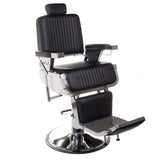 Fotel barberski LUMBER BH-31823 Black - BVShop
